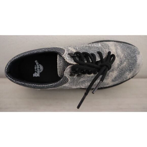Dr Martens 8053 Men\'s 6 Women\'s 7 Stonewashed Hairy Suede Casual Oxford Shoe main image 8